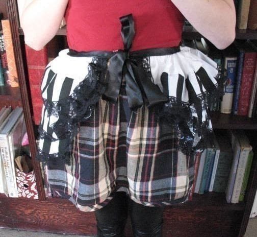 burlesque piano skirt